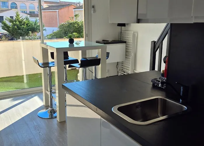 Apartamento Superbe T2 Mezzanie, 200m Du Village Naturiste, Clim, Wifi, Piscine *
